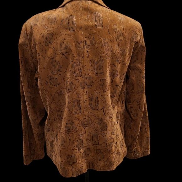 erin london sz M faux suade jacket - Picture 4 of 11